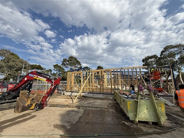 The Stables Kindergarten construction