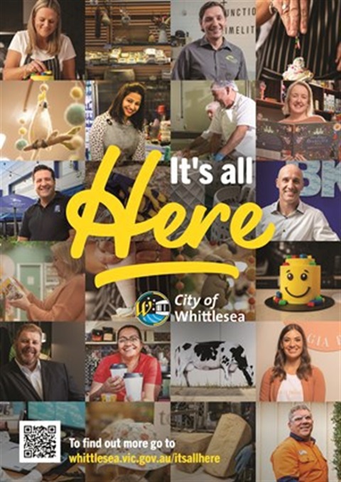 It's all here print ad