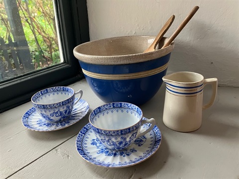 Heritage cups & utensils from turn of 20th century
