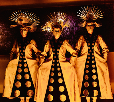 Theatre company Born in a Taxi performers