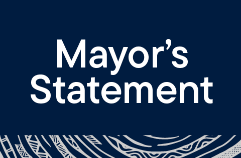 Mayor's statement web tile
