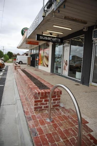 Alexander Avenue shopping precinct upgrade progress April 2025