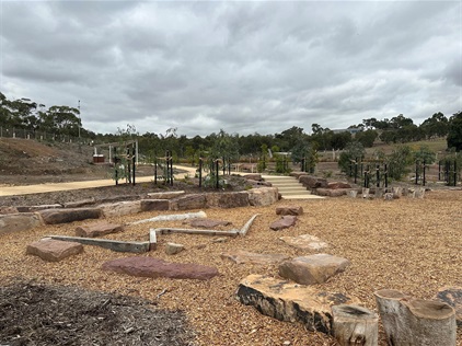Granite Hills Major Community Park construction photo