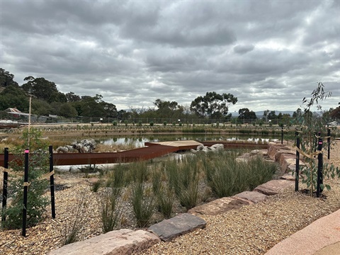 Granite Hills Major Community Park construction photo