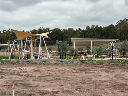 Granite Hills Major Community Park construction photo