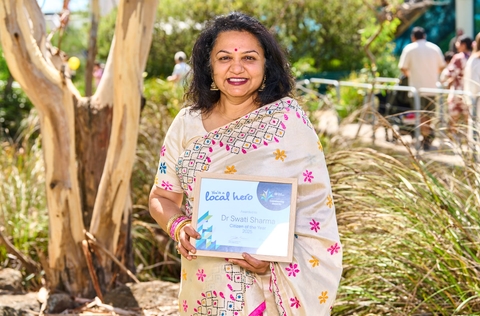 2025 Citizen of the Year Award recipient