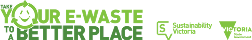 Sustainability Victoria and Victorian Government green logo lockup.