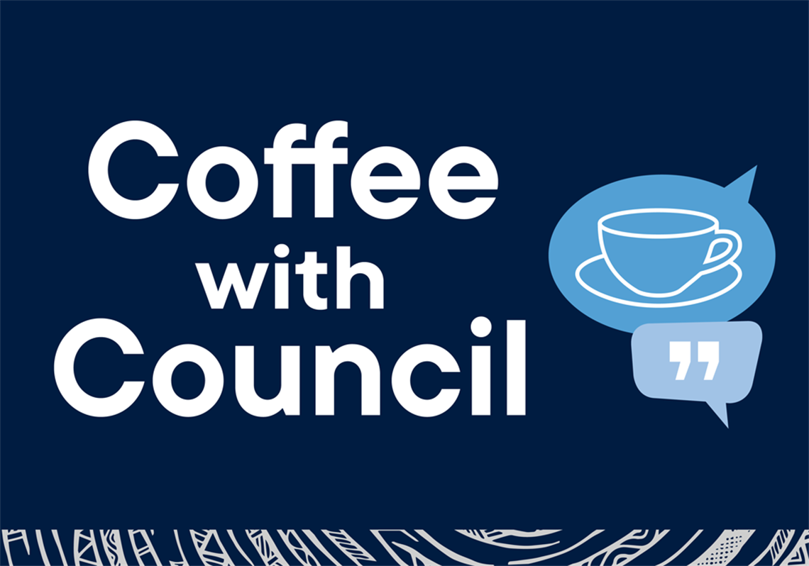 Coffee with Council web banner