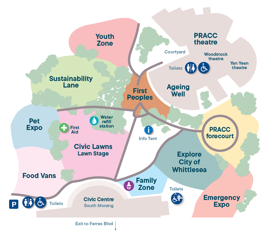 Community Festival 2026 Map