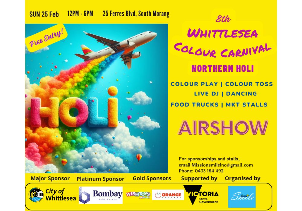Whittlesea Colour Carnival - Northern Holi